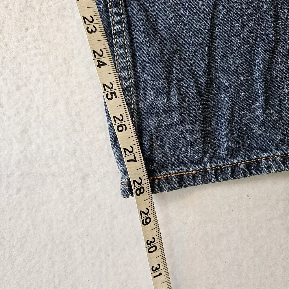 Levi's 527 Jeans Men's 36x30 Low Boot Cut Blue Denim Pants Western Cowboy